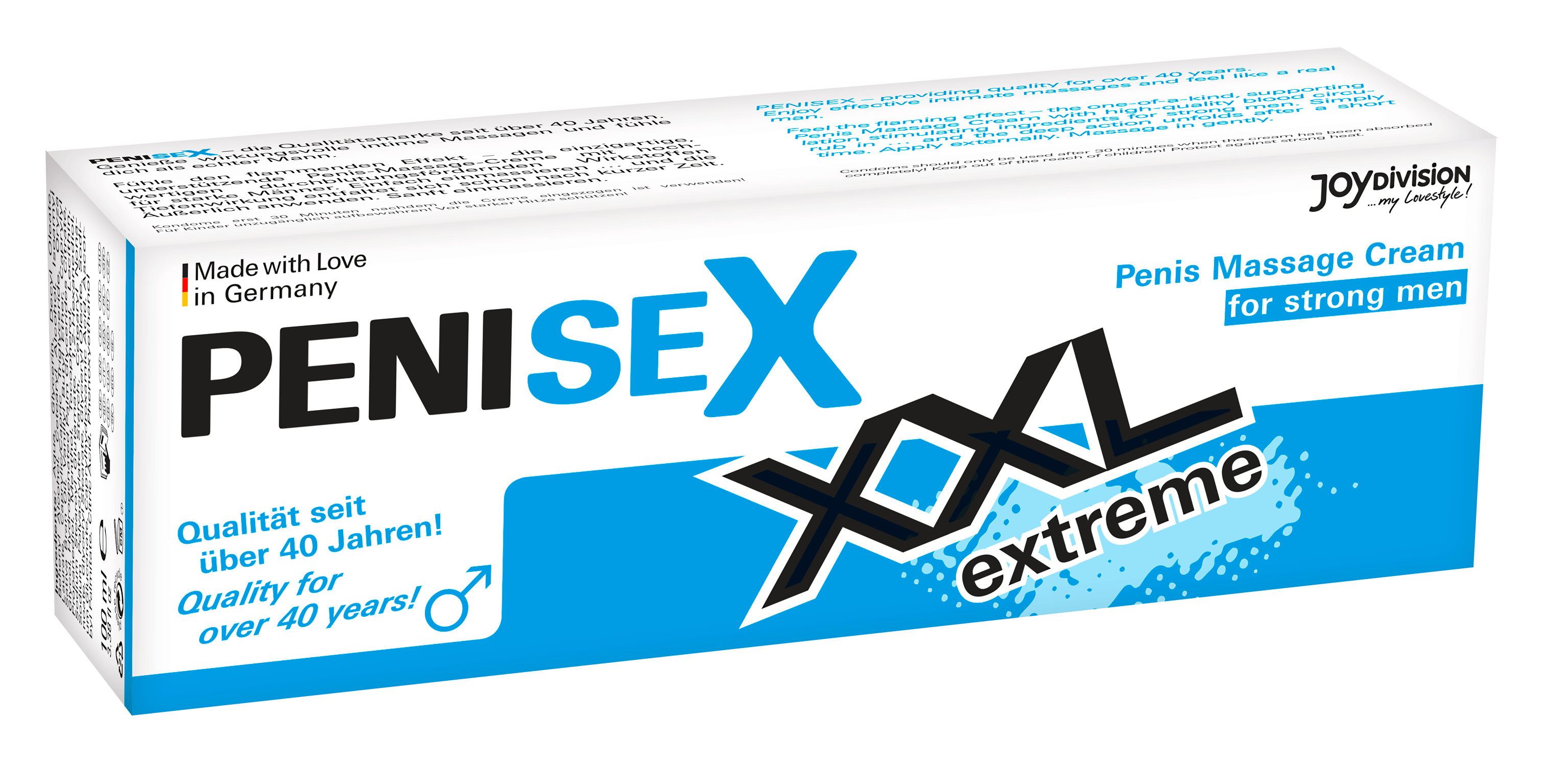 Penisex XXL intensyvaus poveikio masažinis kremas vyrams